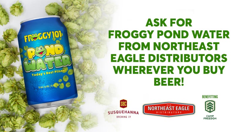 Froggy Pond Water is HERE