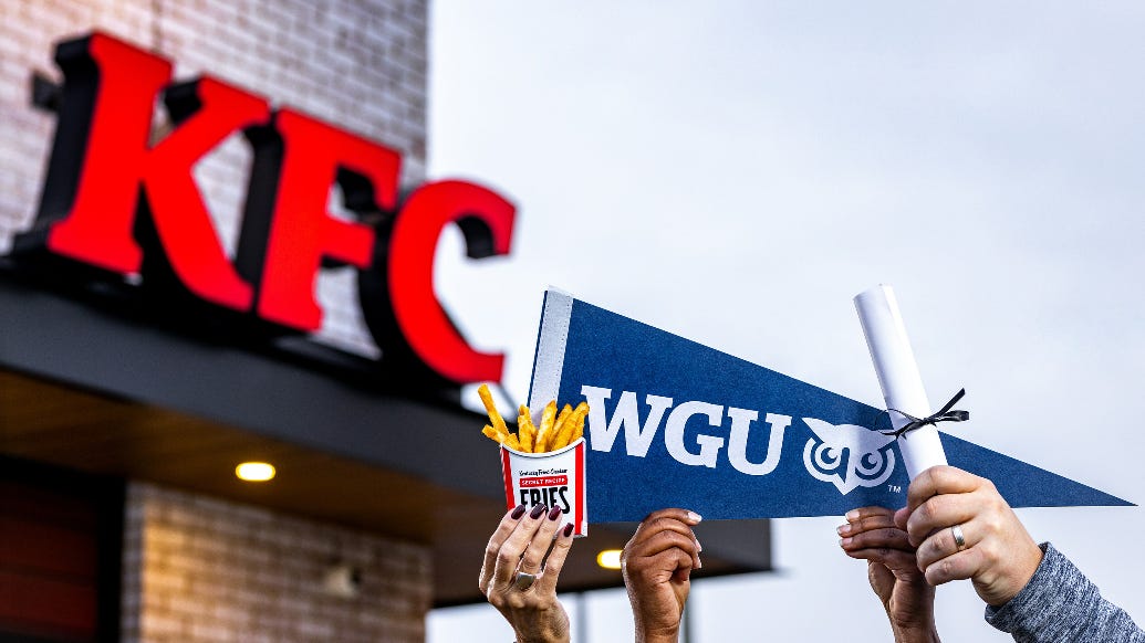 KFC to pay workers' college tuition