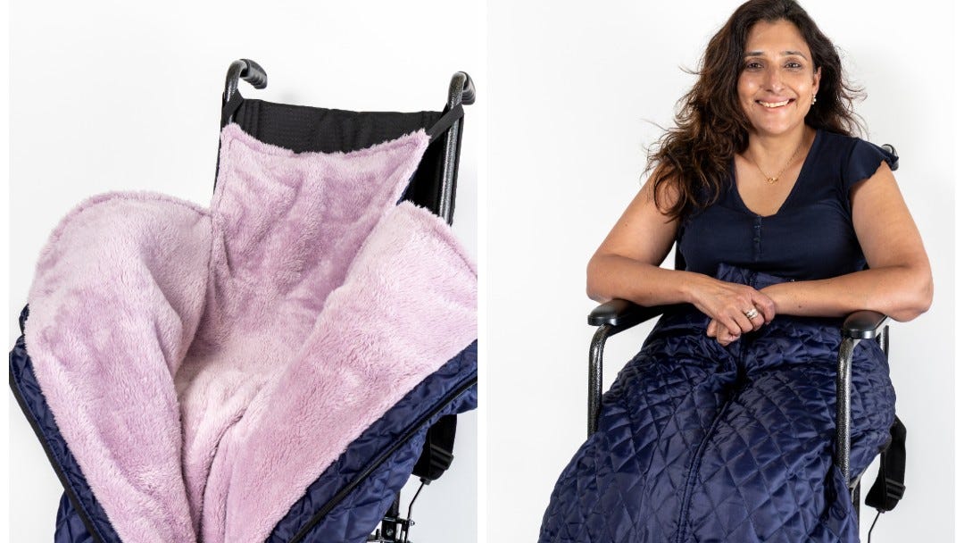 Buy a Kozy Wheels blanket to benefit DAV