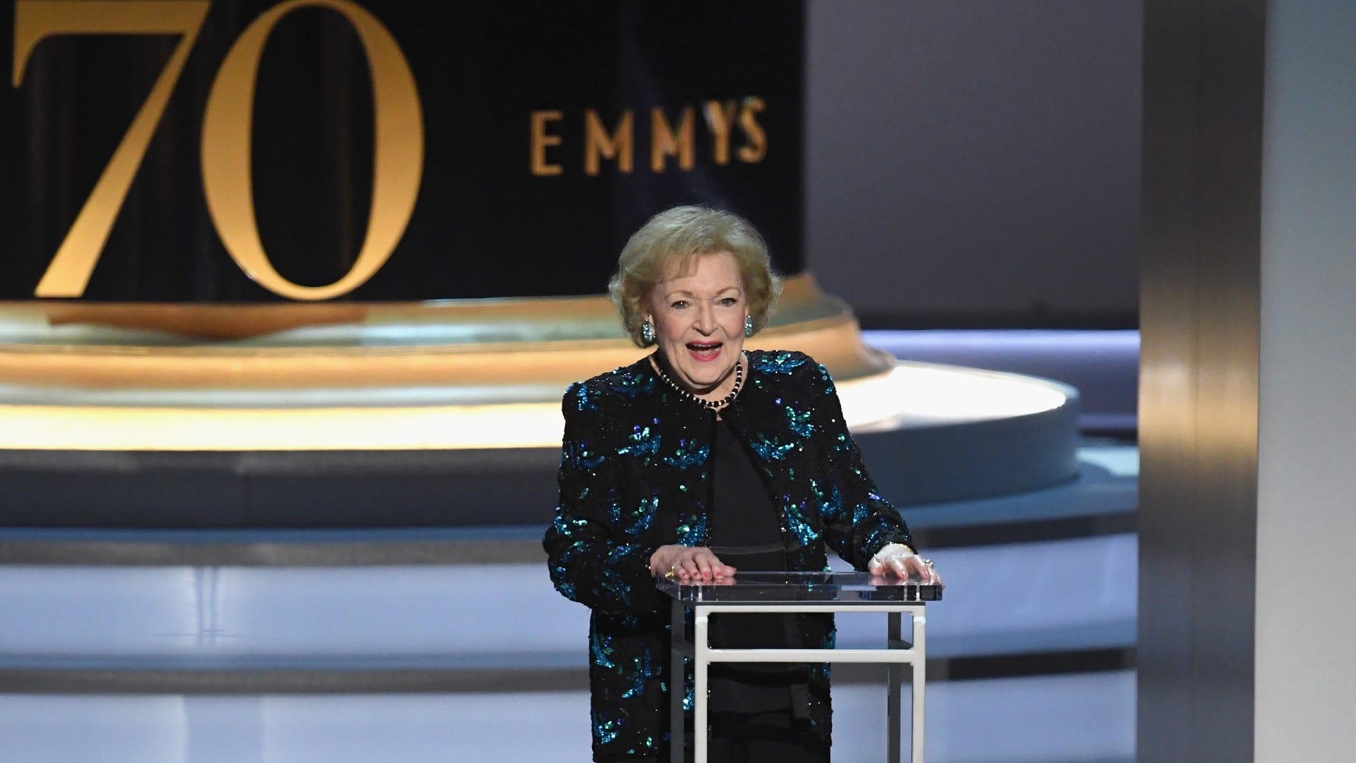 Honoring Betty White's service during World War II