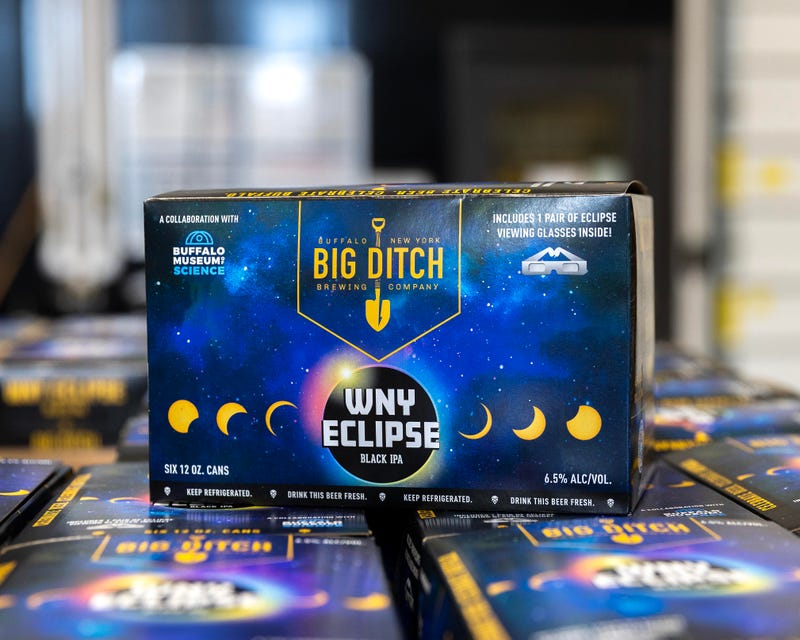 A case of Big Ditch "WNY Eclipse" beer