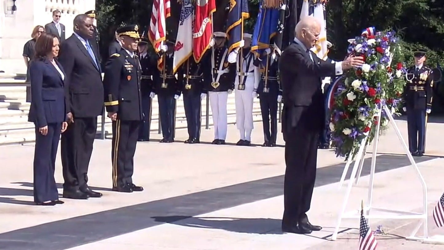Biden: America's fallen defended 'vital, beating heart of our nation'
