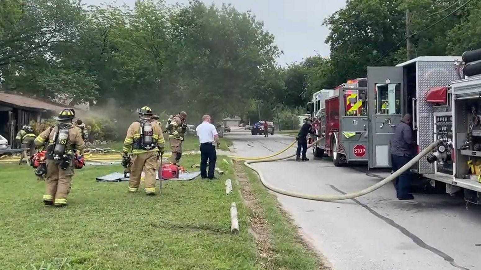 White Settlement home heavily damaged by fire