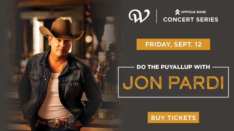 Win Tickets To See Jon Pardi at Washington State Fair!