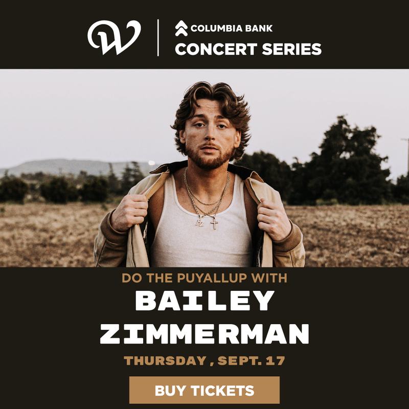 Bailey Zimmerman at the Washington State Fair