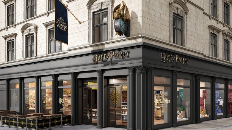 PHOTOS: First look inside new 'Harry Potter' flagship store opening in June