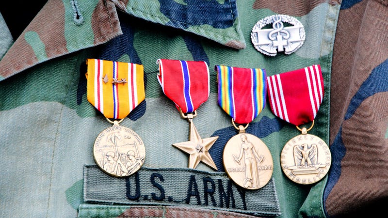 World War II veterans living at the Central Nebraska Veterans’ Home were recognized with medals to honor their service.
