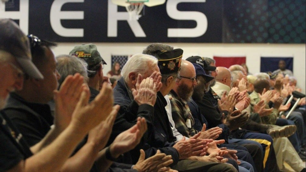 Students learn lifelong lesson about value of military service