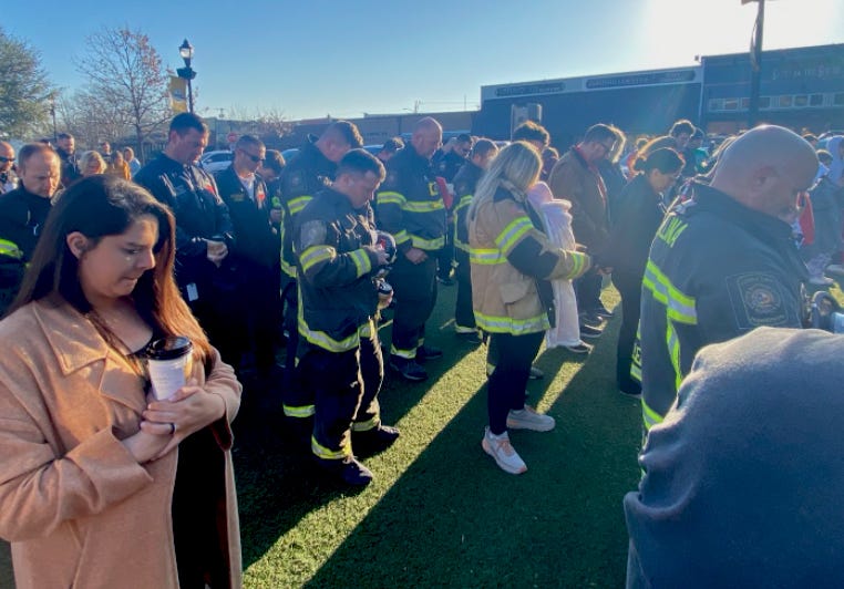 Firefighters walk across North Texas to honor fallen heroes