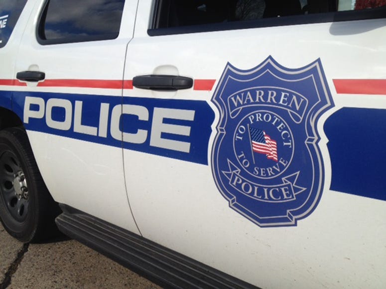 Warren police SUV