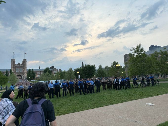 Washington University protest