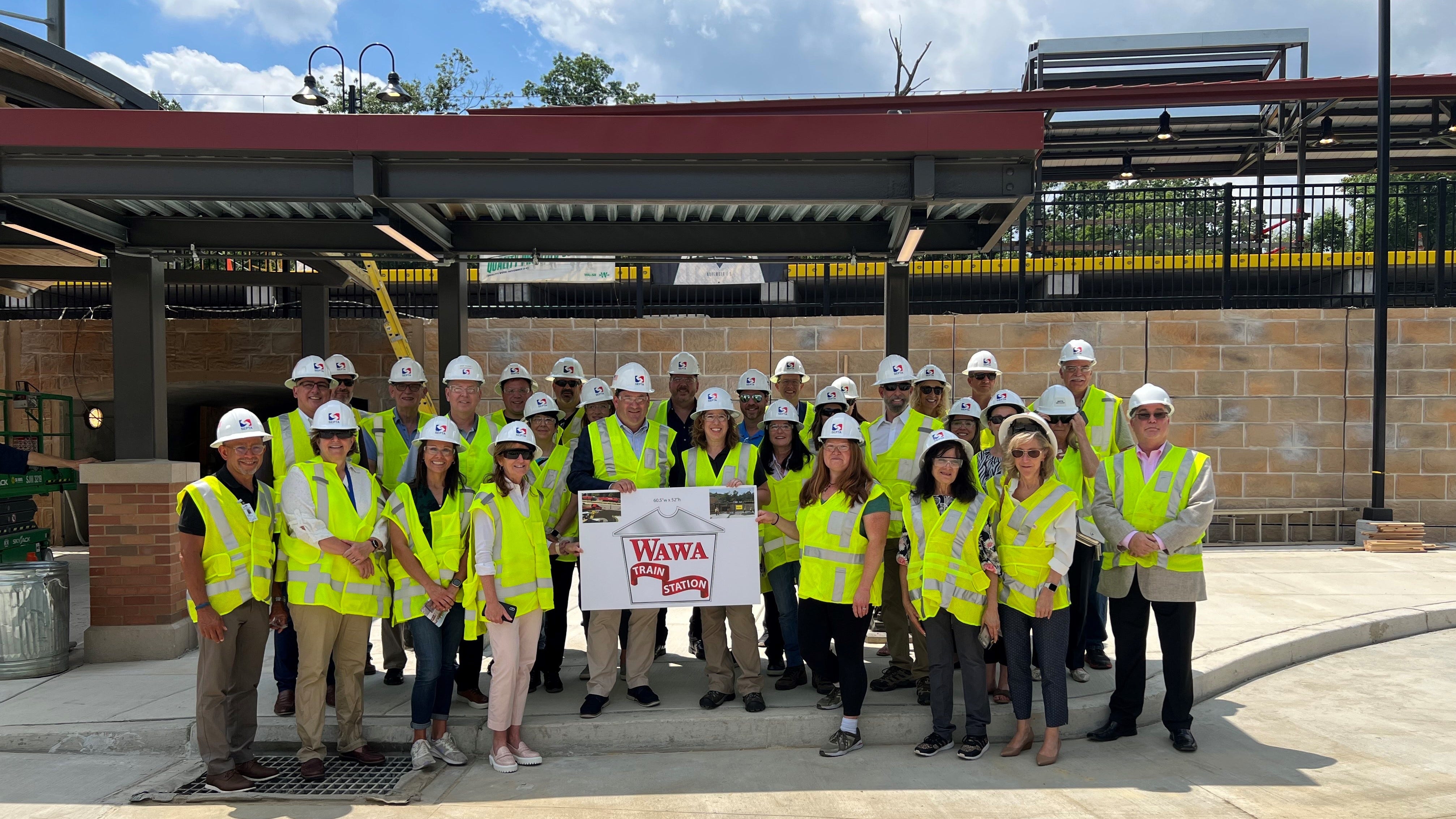 SEPTA inks deal to name renovated Delco rail stop ‘Wawa Station’