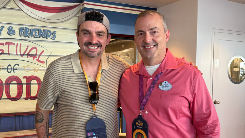 Coop chats with Pablo Ramos in sailing from Fort Lauderdale, Florida on the Disney Destiny