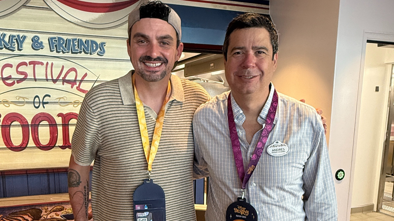 Coop chats with Andres Ayala on Action Packed Kid Guides on board the Disney Destiny