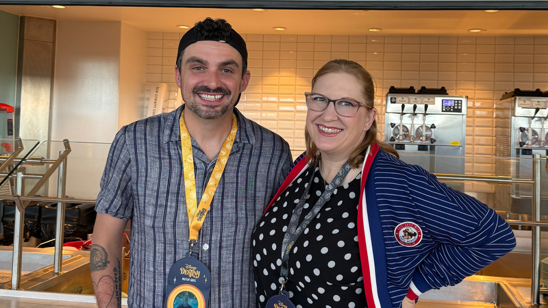 Coop chats with Kaitlyn Robrock, Voice Actress of Hero Minnie Mouse aboard the Disney Destiny!