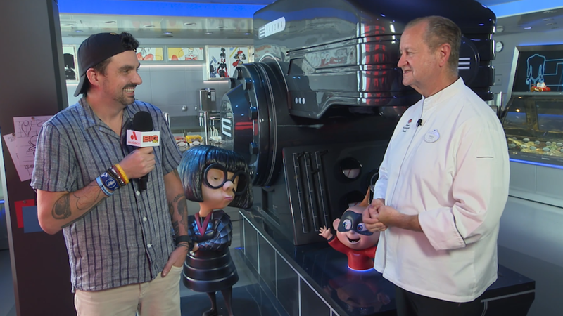 Coop chats with Greg McClure, Corporate Pastry Chef at Disney Cruise Line and Chef of Edna À La Mode Sweets on the Disney Destiny
