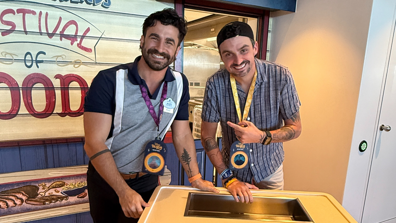 Coop chats with Alex of Disney Cruise Line on Adult Escapes on board the Disney Destiny