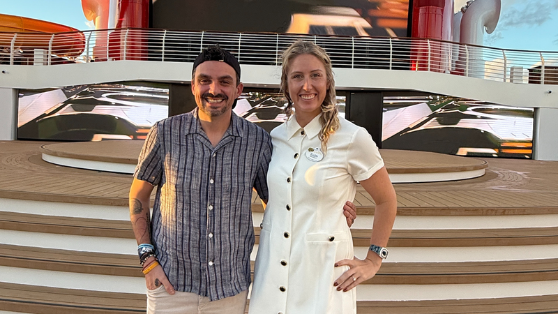 Coop chats with Ellen Sawin of Disney Cruise Line about World Entertainment on the Disney Destiny