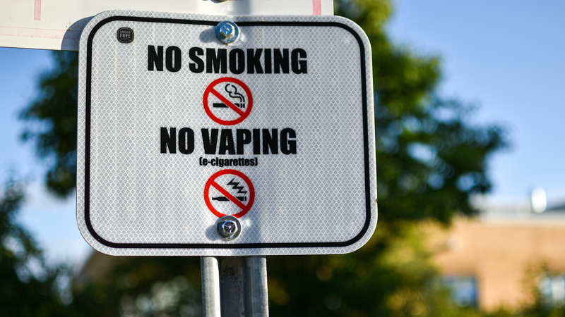 No smoking sign