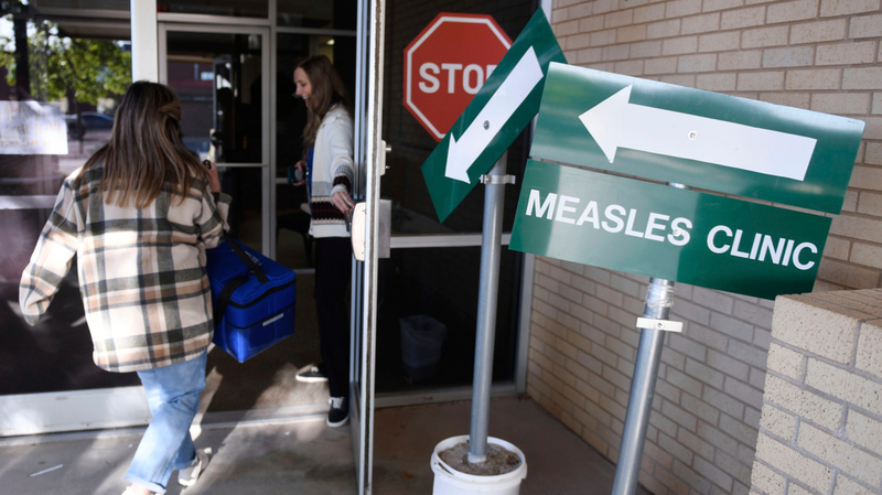 Measles clinic