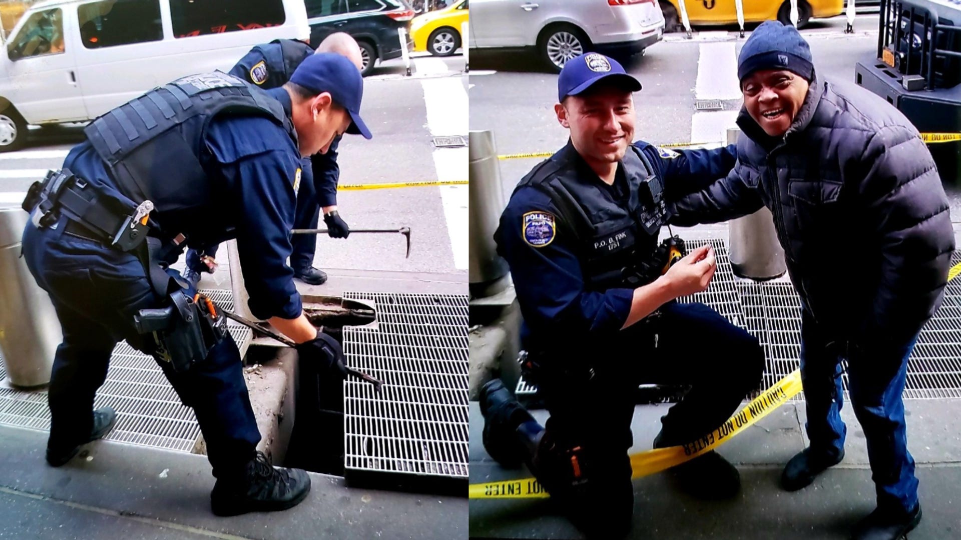 Determined Police Officers Find Woman’s Lost Wedding Ring In Subway Grate