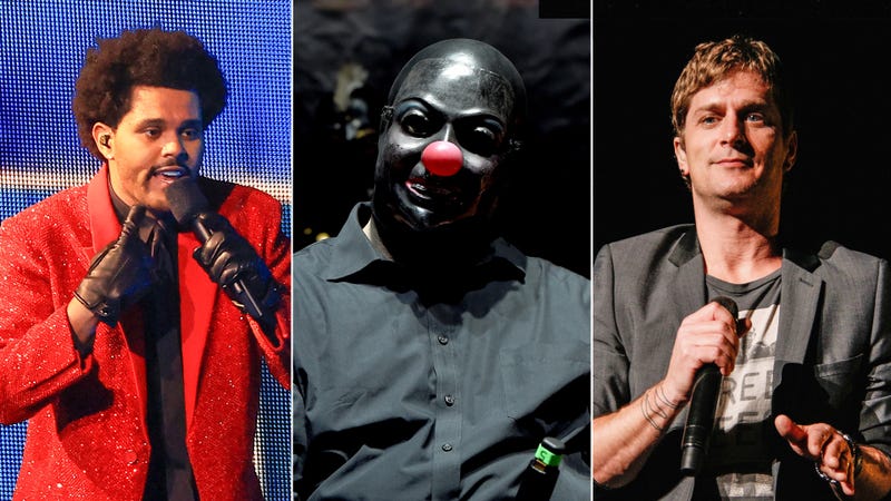 The Weekend, Slipknot, Rob Thomas
