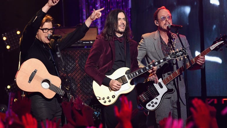 Before Weezer Goes Dark With 'The Black Album', They Turn Teal With Surprise Covers Album