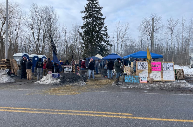 Wende corrections officers strike
