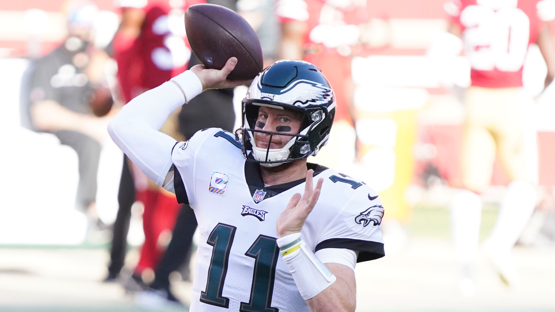 What should Eagles do with Carson Wentz banner?