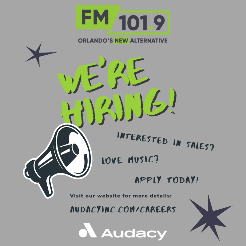 We're Hiring