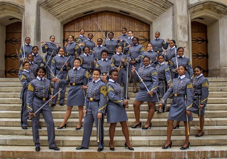 West Point graduates largest class of African American women in the history of the United States Military Academy