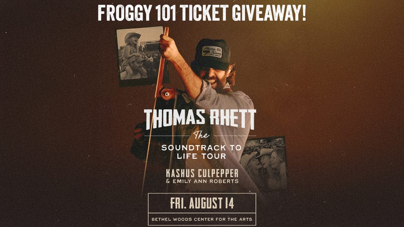 Thomas Rhett in concert Ticket Giveaway