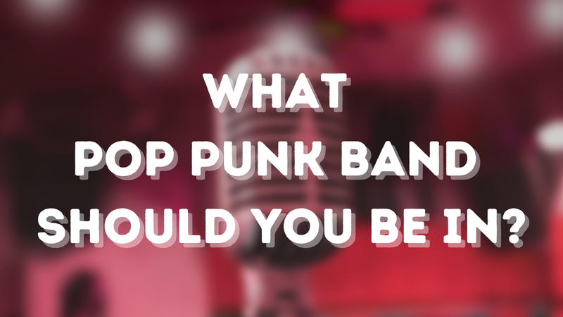 What Pop Punk Band Should You Be In?