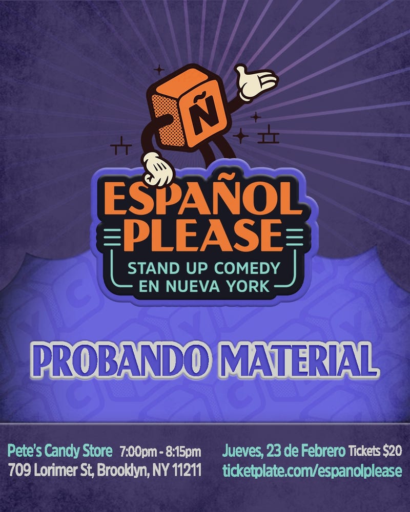 Comedia en Español en NYC