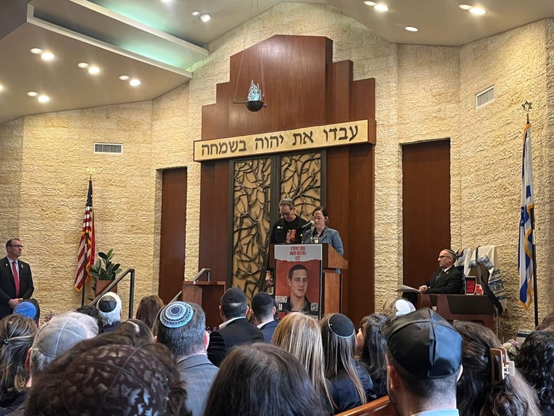 Omer Neutra's mother, Orna Neutra, eulogizes her son
