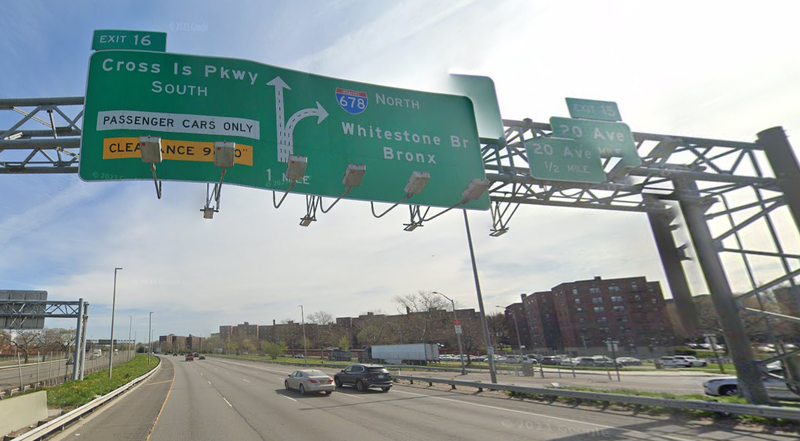 A 43-year-old man was killed in a hit-and-run on the Whitestone Expressway, near Linden Place, on Saturday morning.