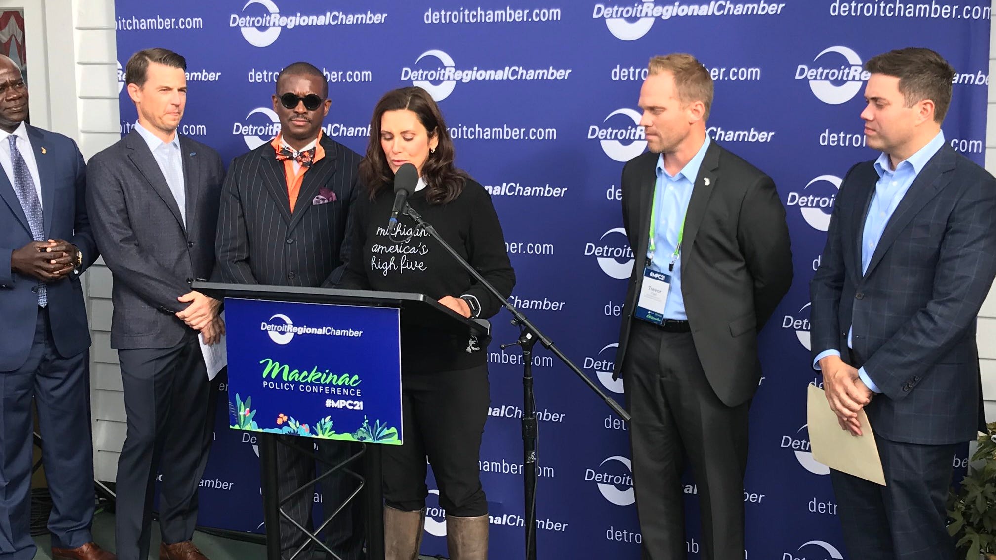 Whitmer announces new initiatives, promises 'best new road trip for EV owners'