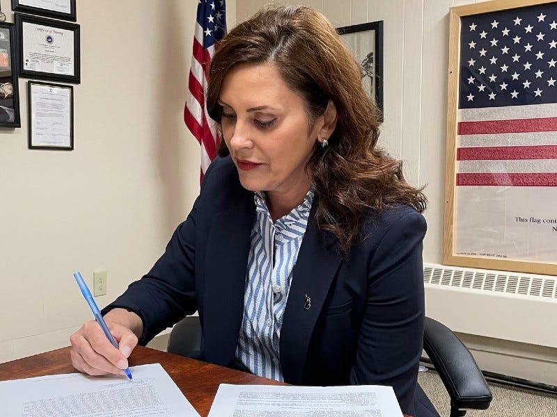 Gov. Gretchen Whitmer