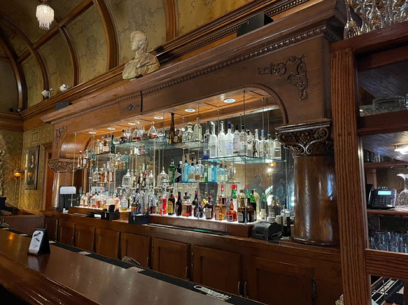The Ghost Bar inside The Whitney mansion