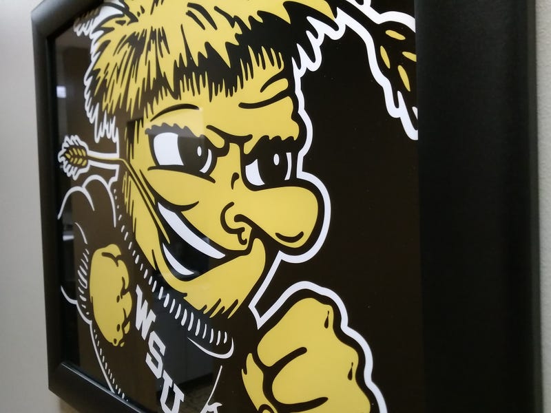 Wichita State University mascot WuShock