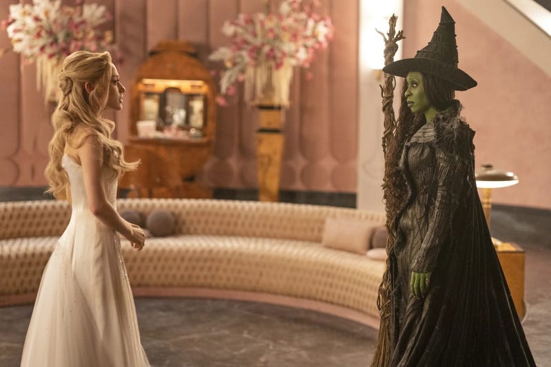 Ariana Grande and Cynthia Erivo in “Wicked: For Good,” releasing Nov. 21 