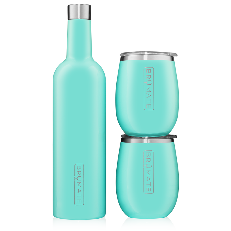 Wine insulator and tumblers 