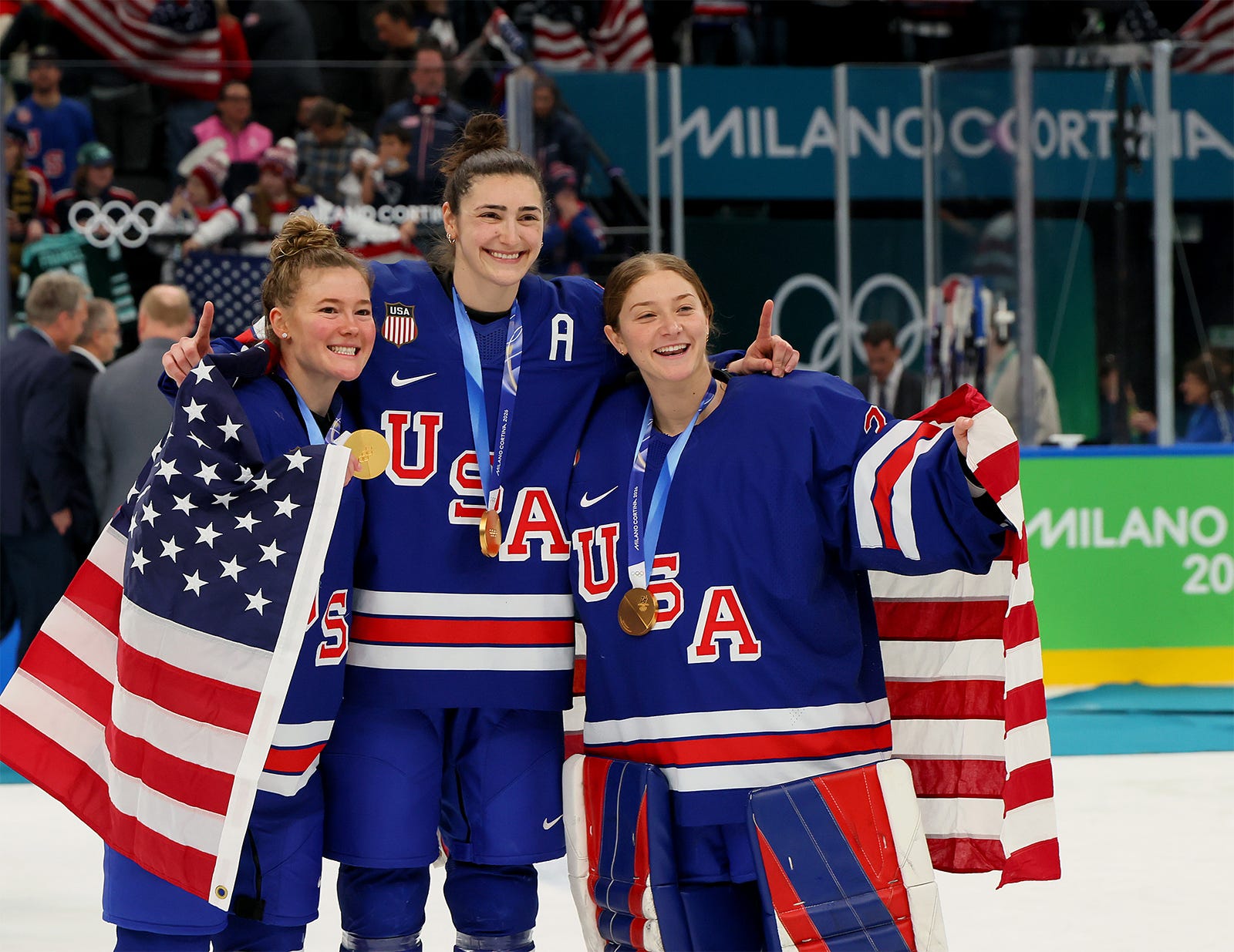 'Hate 'em': USA women's hockey gold medalists talk rivalry with Canada