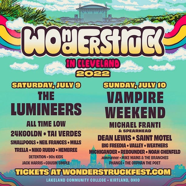 Wonderstruck in Cleveland 2022