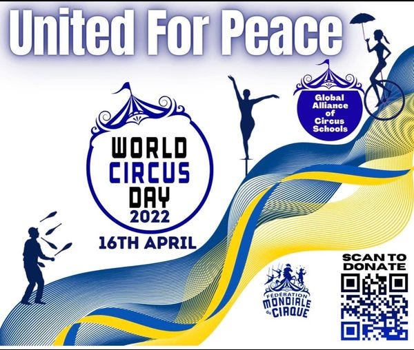 The Circus Harmony performing arts group in St. Louis is banding with others across the glob to support circus students from Ukraine who've fled their war-torn country  