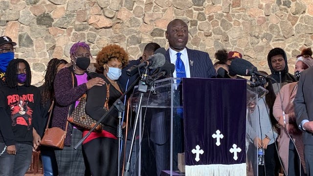 Wright family, lawyers ask why Potter wasn't charged with murder