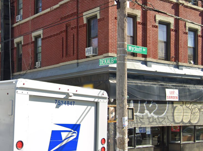 Marco Gallardo Tirado, 59, was killed while crossing DeKalb Avenue on Friday morning, and the operator of the truck that hit him has been arrested.