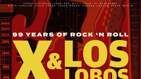 CANCELLED - X + Los Lobos