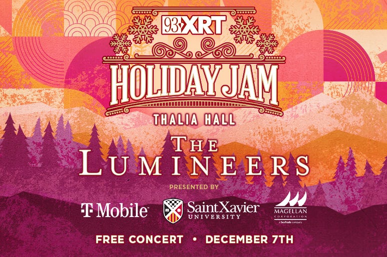 93XRT Holiday Jam The Lumineers Thalia Hall Dec 7, 2021