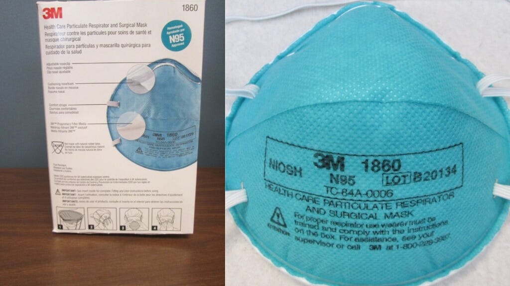65K counterfeit N95 masks seized at O’Hare Airport